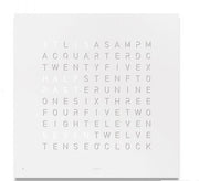 QLOCKTWO Earth 45 White Pepper